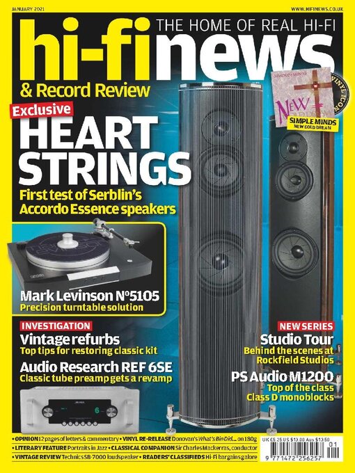 Title details for Hi Fi News by AV Tech Media Ltd - Available